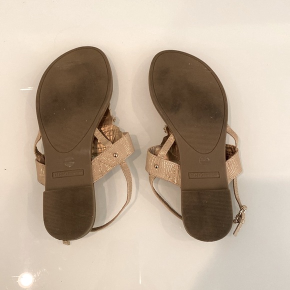 BCBG Generation Gold Dressy Thong 
Sandals - Picture 3 of 5